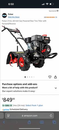 Tiller - $700 (Abbeville)63440435900289121