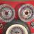 FIVE LIKE NEW THUNDERBIRD 14-IN WIRE WHEELS WITH CENTER CAPS 13 thumbnail