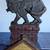 ANTIQUE Doorstop 1910 Cat on a Chimney 2 thumbnail