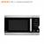 Black stainless steel Cuisinart Deluxe Microwave Oven, 1.1 cubic ft; 1000 watts, 6 thumbnail