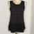 Women’s Black & White Polka Dot Top, size XSP 1 thumbnail