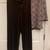 Evening blouse with brocade pants, size XL 3 thumbnail
