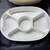 Vintage Aero Housewares Divided Party Platter, Made in USA, Each, 5 thumbnail
