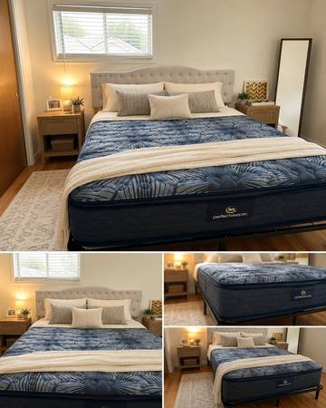 KING SERTA PERFECT SLEEPER MATTRESS – LIKE NEW 1
