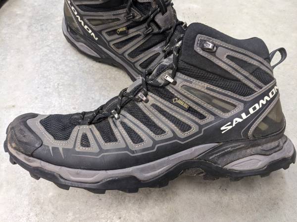 Salomon X Ultra Mid 2 GTX high top hiking boot 1