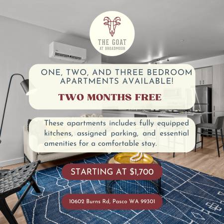 $1,675 / 1br - 824ft2 - Snag 2 MONTHS FREE and move into greatness at Broadmoor! (Pasco)63662908568193120