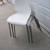 4 stacking IKEA white plastic chairs 3 thumbnail