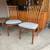Danish Teak Dining Table , Chairs + Hutch - single owner 11 thumbnail