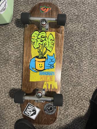 Donovan Rice pool/cruiser Skateboard 1