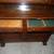 Antique Oak Sideboard Buffet w/ Back Mirror circa 1910 7 thumbnail
