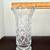 Waterford Crystal Vase Master Cutter Collection Scalloped Footed Signed 9” 6 thumbnail