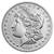2021 Morgan Silver Dollar with Philadelphia (P) Mint Mark 21XE Unc COA 6 thumbnail