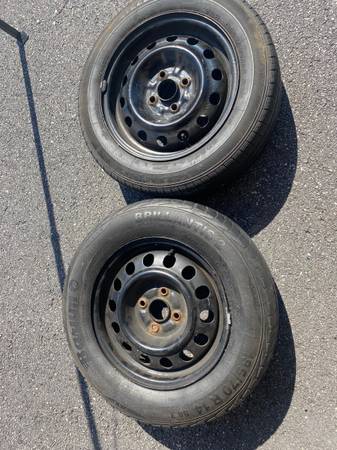 Two Trailer Tires And Wheels 1