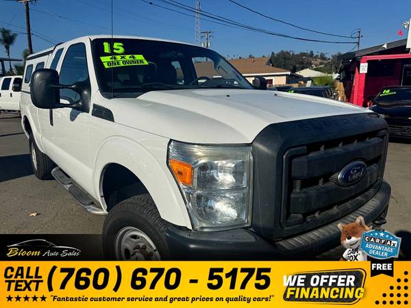 2015 Ford F250 F 250 F-250 Super Duty F 250 Super Duty XL 4x4SuperCab 1