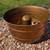 18" solid Copper Garden Hose Pot / storage Container. 18 inch diameter 6 thumbnail