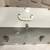 White vinyl doll case/carrier with handle 1 thumbnail