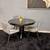 Cute Small Black Dining Room Table With 3 Chairs - Delivery Available 1 thumbnail
