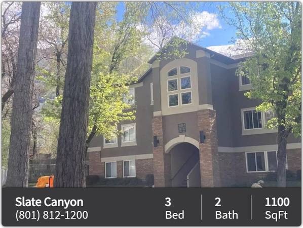 $1,743 / 3br - 1100ft2 - Score yourself this 3 bed / 2 bath! 1100 Sq Ft! Amazing view! (Provo)64037391868673121