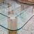Mid century designer Rosen Pace brass glass coffee table, delivery 3 thumbnail