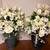 4 wedding/shower artificial flower arrangements 4 thumbnail
