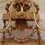 Pair(2)of antique Italian sconces: Genuine gold-leaf, handcarved wood 4 thumbnail