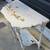 Small solid wood distressed side table 5 thumbnail