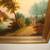 19th Century 14.5" x 12.5" Oil on Canvas Painting 1858 L. Popplein Bav 7 thumbnail