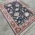 6x8 Hand Knotted Wool Persian Area Rug Carpet Navy Blue Maroon 3 thumbnail