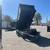 New 83"x14' 14k Dump Trailer w/7ga 1 piece steel floor and tarp kit 6 thumbnail