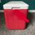 Vintage Red & White COLEMAN Hard Plastic Cooler with Handle 8 thumbnail