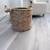 Woven Decorative Basket *   Round decorative basket provides a stylish way to st 1 thumbnail