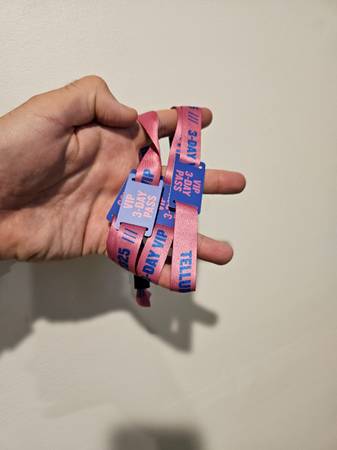 Telluride Blues and Brews BIP 3-day Wristbands 1