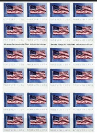 20 Forever Stamps 1