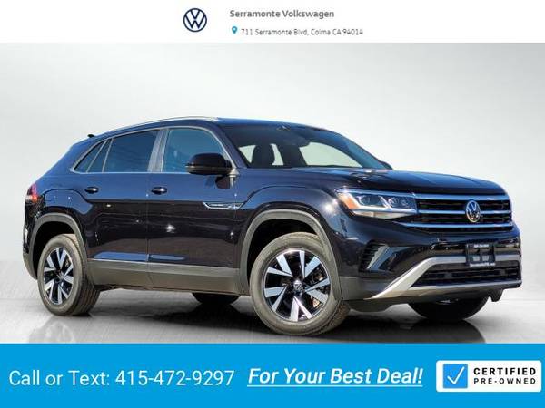 2021 VW Volkswagen Atlas Cross Sport 2.0T SE Sport Utility suv Deep - $362 (CALL 415-472-9297 FOR CUSTOM PAYMENT)63617527091457120