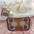 Miniature porcelain tea Set (cup and tray). With stand. 1 thumbnail