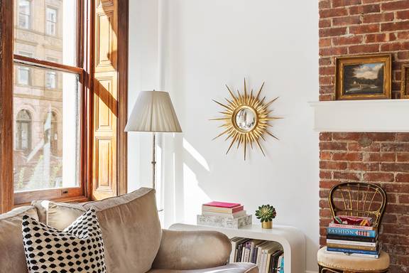 Parlor Perfect, Lofty in Feel in Historic BROWNSTONE! Don't miss out 1