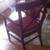 Pottery Barn Dining Armchair Distressed Red, Pair 3 thumbnail