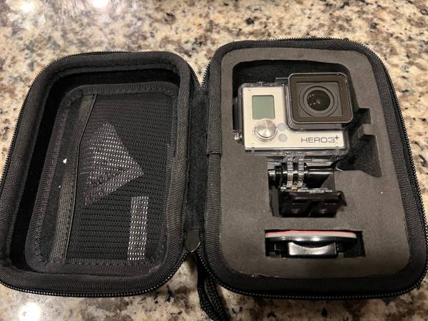 GoPro Hero 3 plus action camera. 1