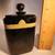 Antique Black Crystal "Caron Nuit de Noel" French perfume bottle. 3 thumbnail