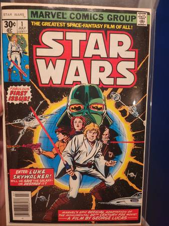Star Wars Comic #1. (First Print) Offers 1