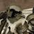 Steampunk Steel Scrap Engine Metal Parts Weld Art Sculpture Piston 6 thumbnail