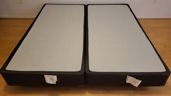 King Bed Frame & Box Spring 1