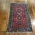 organic - veggie dyes 1930's era Antique SAROUK rug 4 thumbnail