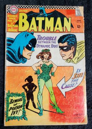 Batman 181 First appearance of Poison Ivy 1966 1