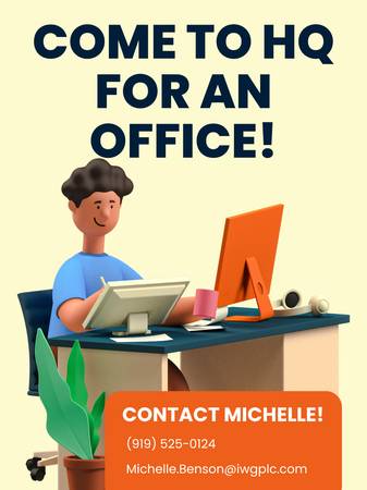 Come to HQ for an office! 1