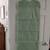 8 Pocket Hanging Closet Storage Organizer Light Green Fabric 2 thumbnail