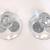 Group of Glass Taper Candle Holders 7 thumbnail