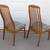 2 Danish Modern Teak Dining Chairs Mid Century Modern 4 thumbnail