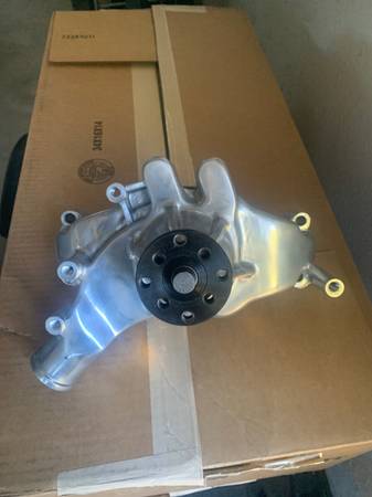 Bbc long water pump. Polished 1