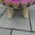 Jute Covered Ottoman Footstool/Handcrafted Boho Style 7 thumbnail